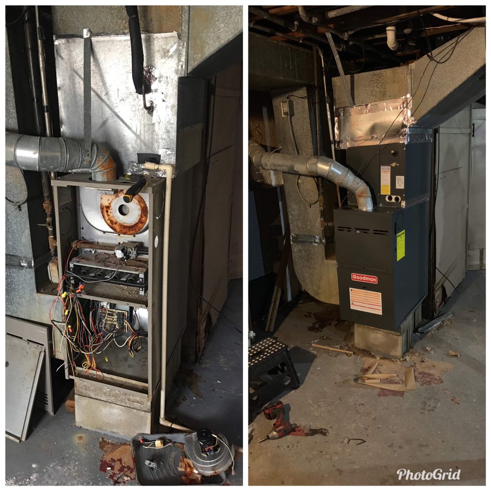 Slide of Lees Furnace Service