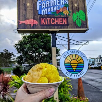 Kula Shave Ice - The Golden Milk with cream on top - Shaved Ice Near Me - Hilo, Hawaii Kula Shave Ice - The Golden Milk with cream on top - Shaved Ice Near Me - Hilo, Hawaii