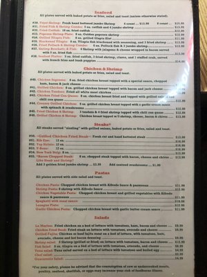 Menu photo 6 La Marina La Grange, TX