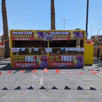 Phantom Fireworks Stand - Stop by our firework booth and get yourself a bag of fireworks! - Fireworks Near Me - Las Vegas, Nevada