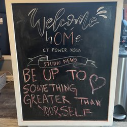 Connecticut Power Yoga - Welcome area