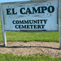 El Campo Community Cemetery - Cemetery