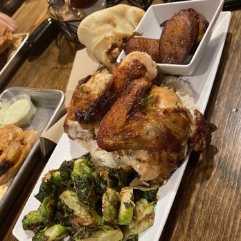The Chicken Koop - The Garlic Chicken Plate - New American Near Me - Whittier, California