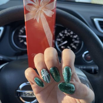 Envy Nails - Holiday gift + Acrylic Fill + Design - Nail Salons Near Me - Lawrence, Kansas