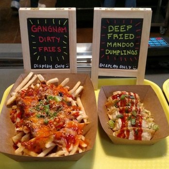 BOPJO Korean-Mexican Grill - Sample items on display - Korean Near Me - San Diego, California
