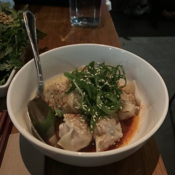 Plenty of Clouds - Sichuan pork dumplings - Asian Fusion Near Me - Seattle, Washington Plenty of Clouds - Sichuan pork dumplings - Asian Fusion Near Me - Seattle, Washington