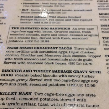 First Watch - Breakfast menu - Breakfast & Brunch Near Me - Richmond, Kentucky