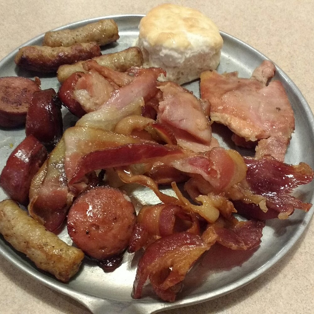 Buffet meats. Buffet meats.