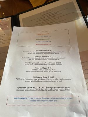 Menu photo 2 La Boheme Palo Alto, CA Menu photo 2 La Boheme Palo Alto, CA