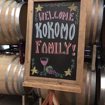 Kokomo Winery - "Welcome Kokomo Family" sign that was waiting for us! - Wineries Near Me - Healdsburg, California Kokomo Winery - "Welcome Kokomo Family" sign that was waiting for us! - Wineries Near Me - Healdsburg, California