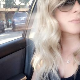 After getting a balayage from Sophia! Amazing