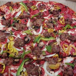 Large Supreme Pizza Large Supreme Pizza