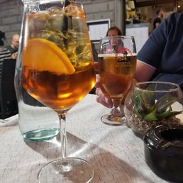 The best thing at the restaurant were these drinks. The best thing at the restaurant were these drinks.