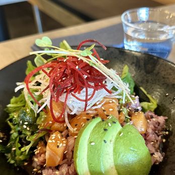 Kuro Sushi - Salmon poke bowl - Sushi Bars Near Me - Bellevue, Washington Kuro Sushi - Salmon poke bowl - Sushi Bars Near Me - Bellevue, Washington