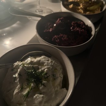 Mandolin Aegean Bistro - Dip - Mediterranean Near Me - Miami, Florida