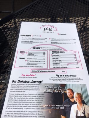 Menu photo 8 Bodacious Pig Barbecue Eagle, ID Menu photo 8 Bodacious Pig Barbecue Eagle, ID