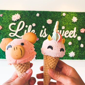 Eli's Ark - Melon Monkey and Pretty in Pink unicorn - Gelato Near Me - Chicago, Illinois Eli's Ark - Melon Monkey and Pretty in Pink unicorn - Gelato Near Me - Chicago, Illinois
