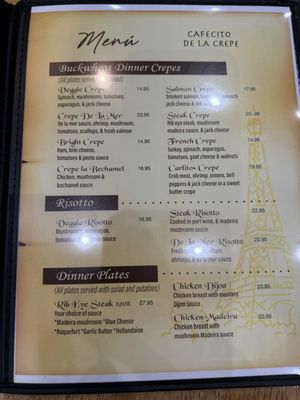 Menu photo 8 Cafecito de la Crepe Los Angeles, CA