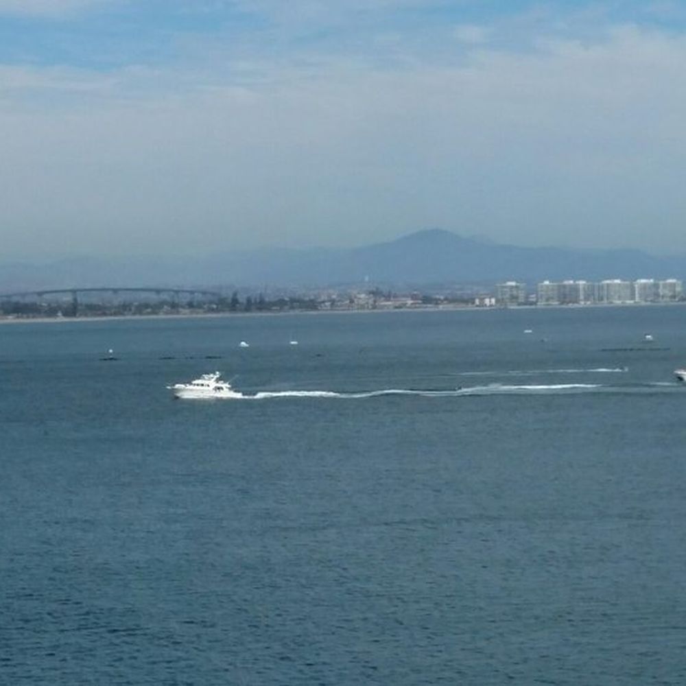 Bayside Trail - View of the Coronado Bridge and Hotel Del - Hiking Near Me - San Diego, California
