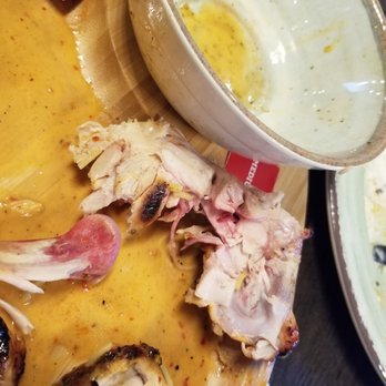 Tribos Peri Peri - Chicken was a bit under done, you could see areas w blood. - Portuguese Near Me - Saddle Brook, New Jersey Tribos Peri Peri - Chicken was a bit under done, you could see areas w blood. - Portuguese Near Me - Saddle Brook, New Jersey