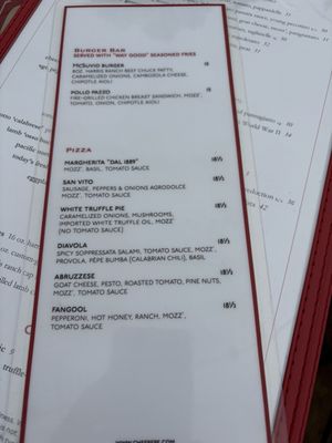 Menu photo 7 Vesuvio Carmel-by-the-Sea, CA