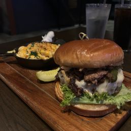 Smoked brisket burger Smoked brisket burger