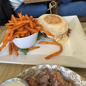 Roots Cafe - Bacon Arugula Breakfast Sandwich - Breakfast & Brunch Near Me - West Chester, Pennsylvania