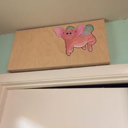 Habersham Properties - This is how bad my building has cracked/shifted. The same building they decided is worth $1100 a month ($300 hike)
