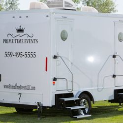 Prime Time Restrooms - 2 Stall Modern Trailer