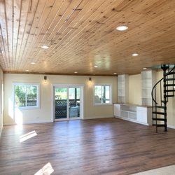 Swanson's Home Preservation - Barndominium build out- new bedroom loft with bathroom- spiral staircase-we designed and built