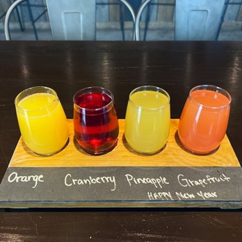 Dos Olivos Market - Mimosa Flight - Specialty Food Near Me - Buda, Texas Dos Olivos Market - Mimosa Flight - Specialty Food Near Me - Buda, Texas
