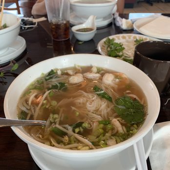 What The Pho - Pho Tom (shrimp). Huge bowl of Pho! Great flavors! - Vietnamese Near Me - Indianapolis, Indiana What The Pho - Pho Tom (shrimp). Huge bowl of Pho! Great flavors! - Vietnamese Near Me - Indianapolis, Indiana