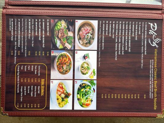 Menu photo 3 PHO 909 Pomona, CA