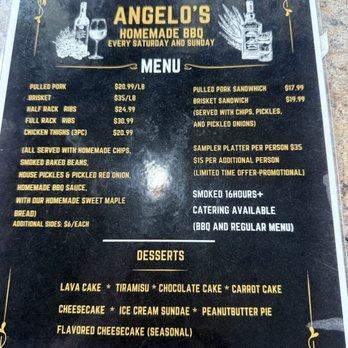 Angelo's Pizza & Grill - Weekend BBQ Menu - American Near Me - Rouses Point, New York Angelo's Pizza & Grill - Weekend BBQ Menu - American Near Me - Rouses Point, New York