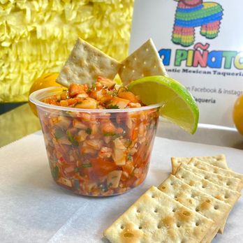 La Piñata - Ceviche 16oz - Mexican Near Me - Eddyville, Kentucky La Piñata - Ceviche 16oz - Mexican Near Me - Eddyville, Kentucky