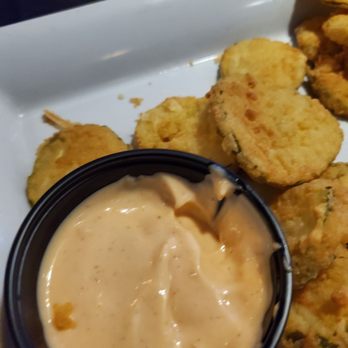 Tides Restaurant & Pub - Stracha mayor with fried pickles - Seafood Near Me - Nahant, Massachusetts Tides Restaurant & Pub - Stracha mayor with fried pickles - Seafood Near Me - Nahant, Massachusetts