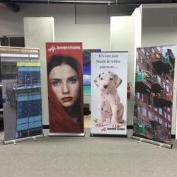 Speedpro Imaging - St Louis - Banner stands!