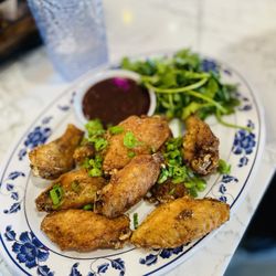 Noodlehead - Bang bang chicken wings. Cooked well but sodium overload.