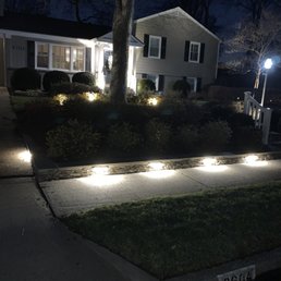 Lighted wall at night. Stunning. Lighted wall at night. Stunning.