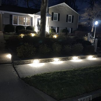 Cassella Design & Build - Lighted wall at night. Stunning. - Landscaping Near Me - Springfield, Virginia Cassella Design & Build - Lighted wall at night. Stunning. - Landscaping Near Me - Springfield, Virginia