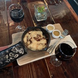 Pan Fried Cheese Curds with Maple Bacon. EXCELLENT!