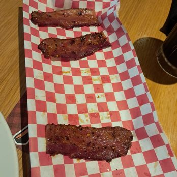Twin Peaks - BILLIONAIRE'S BACON appetizer. - New American Near Me - Fort Mill, South Carolina Twin Peaks - BILLIONAIRE'S BACON appetizer. - New American Near Me - Fort Mill, South Carolina