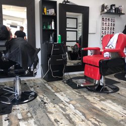 Action Barber Shop - Armando's barber chair