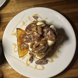Warm Double Brownie Pecan Torte