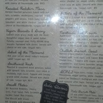 Melt Revival - Brunch Menu 1/22/14 - Breakfast & Brunch Near Me - Cincinnati, Ohio