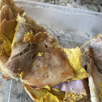 Time to Eat Diner - BROWN ham on cuban sandwich with ZERO pickles on pita bread - Diners Near Me - Bridgewater, New Jersey
