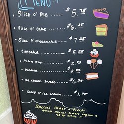 Main Street Sweets - Menu prices for sweets