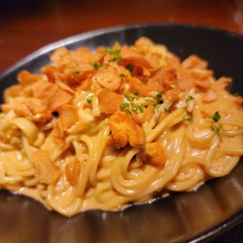 Bludorn - Scallops pasta - New American Near Me - Houston, Texas