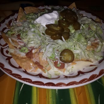 La Mesa Mexican Restaurant - Bean nachos. - Mexican Near Me - Bellevue, Nebraska