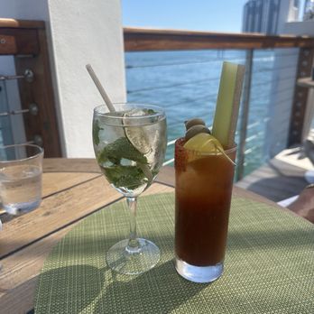 Lido Bayside Grill - Hugo spitz and Bloody Mary - Mediterranean Near Me - Miami Beach, Florida Lido Bayside Grill - Hugo spitz and Bloody Mary - Mediterranean Near Me - Miami Beach, Florida